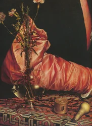 Portrait of the Merchant Georg Gisze (detail)